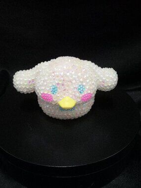 Cinnamoroll Bling Rubber Duck, Hello Kitty Friends, Bedazzle, Unique Gift